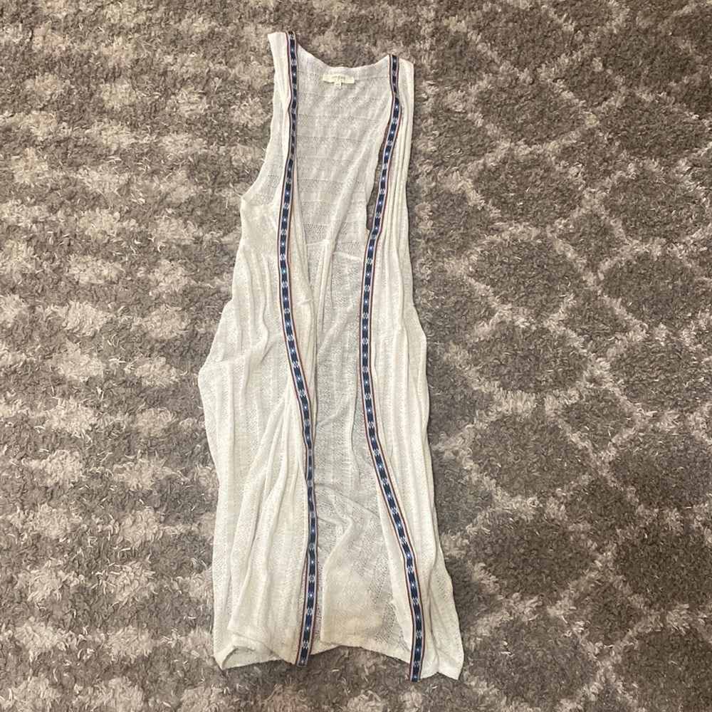 Long vest